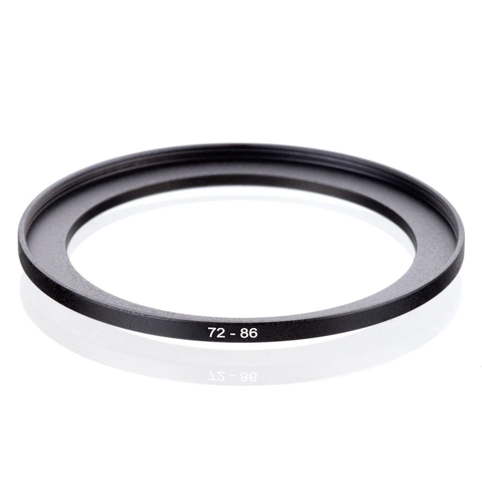 72mm-86mm 72mm to 86mm 72 - 86mm Step Up Ring Filter Adapter for Camera Lens - Image 2 of 4