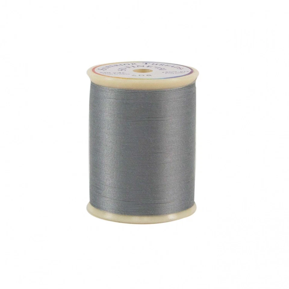 408 So Fine Polyester Thread 3-ply 50wt 550yds Silver - Image 2 of 2