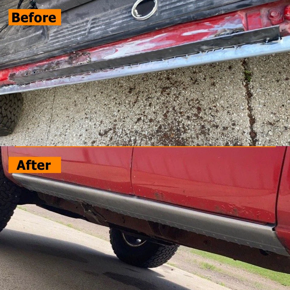 Paneles basculantes antideslizantes de cabina extendida + esquinas de cabina para Chevy Silverado Sierra 99-07 Foto 4 de 4