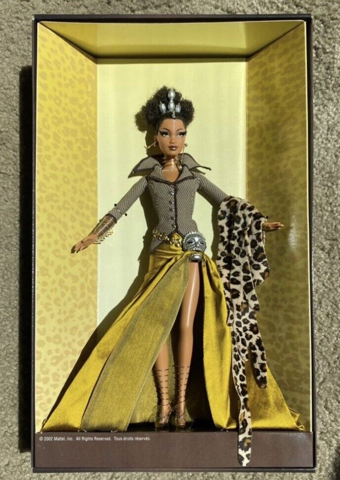 Tatu Treasures Of Africa Barbie Doll by Byron Lars In Tatu Treasures Of Africa Barbie Doll by Byron Lars In