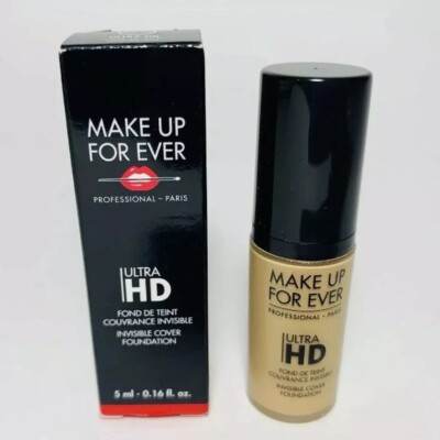 Make Up For Ever Ultra HD Invisible Cover Foundation in Y245 Sample/Mini 5ml