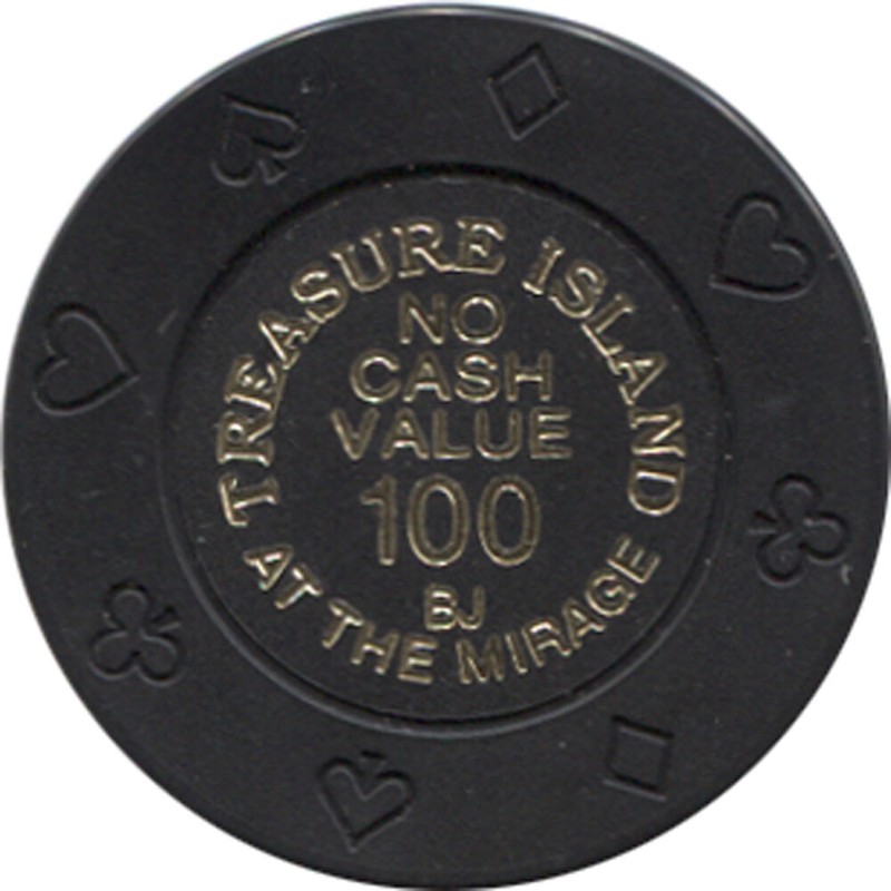 Treasure Island at Mirage 100 NCV Casino Chip Las Vegas Nevada