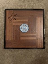 Cameron Johnson Cam Autographed Floorboard North Carolina Tar Heels 12x12 FRAME
