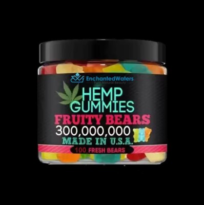 Premium Organic Gummies -Vegan, Delicious- Calm, Anxiety, Stress - Made in USA