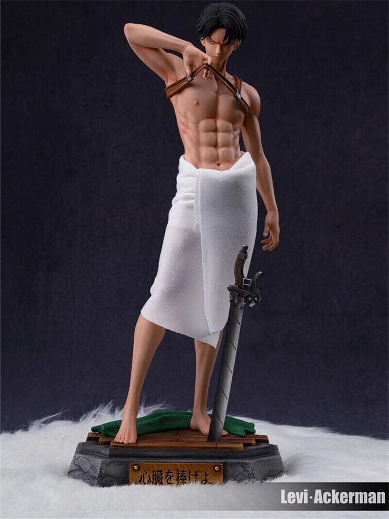 5120x2880px, 5K Free Download | Levi Ackerman With Rifle, Monochrome