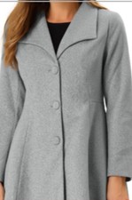 Allegra K Womens Turn Down Collar Coat