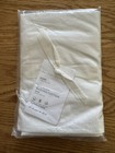 Pottery barn Spencer washed cotton euro pillow Sham White New