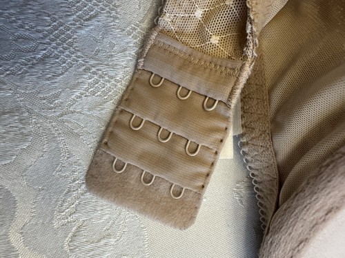 Wacoal Bra Size 34G Reveal Contour Underwire Bra 853115 Beige Lace - Picture 7 of 9