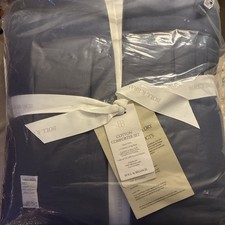 NWT 399 BOLL  BRANCH 3pc Comforter SET 100 Organic Cotton KING Stone