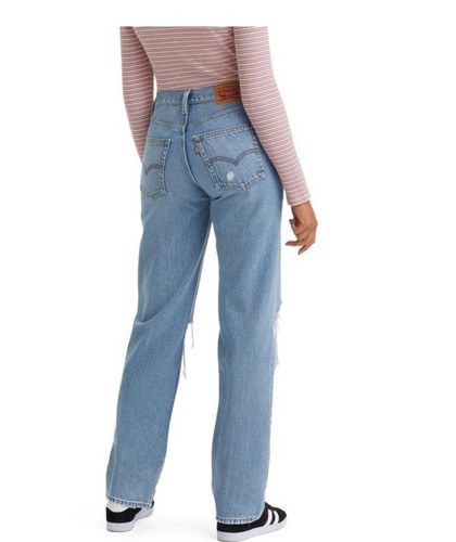 Levi's Damen Mid Rise Straight Leg Relaxed Jeans Loose Gr. 27x31 - Bild 3 von 3