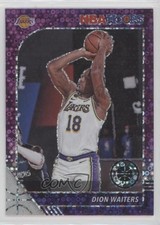 2019-20 Panini NBA Hoops Premium Stock Purple Disco Prizm Dion Waiters #99 0s48