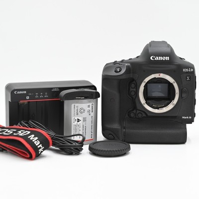 Canon EOS-1D X Mark III Digital SLR Camera Body (Shots up to 3,000) [Top Mint]