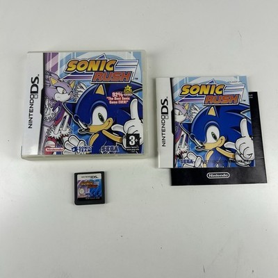 Sonic Rush DS Nintendo DS Videospiel 3DS The Hedgehog komplett mit Handbuch