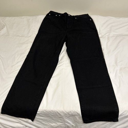 Stussy BIG OL' JEAN OVERDYED Size 30 Black Retired Exclusive