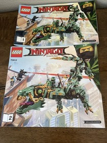 Lego 70612- Ninjago Movie Green Ninja Mech Dragon- 100% Complete w/ Instructions
