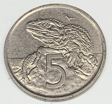 # C6489      NEW ZEALAND   COIN,    FIVE CENTS   1978