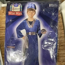 CHRISTMAS BIBLICAL FIGURE THE THREE WISE MEN CHILD COSTUME