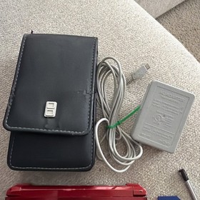 Nintendo 3DS Red Console Bundle - Tested Works