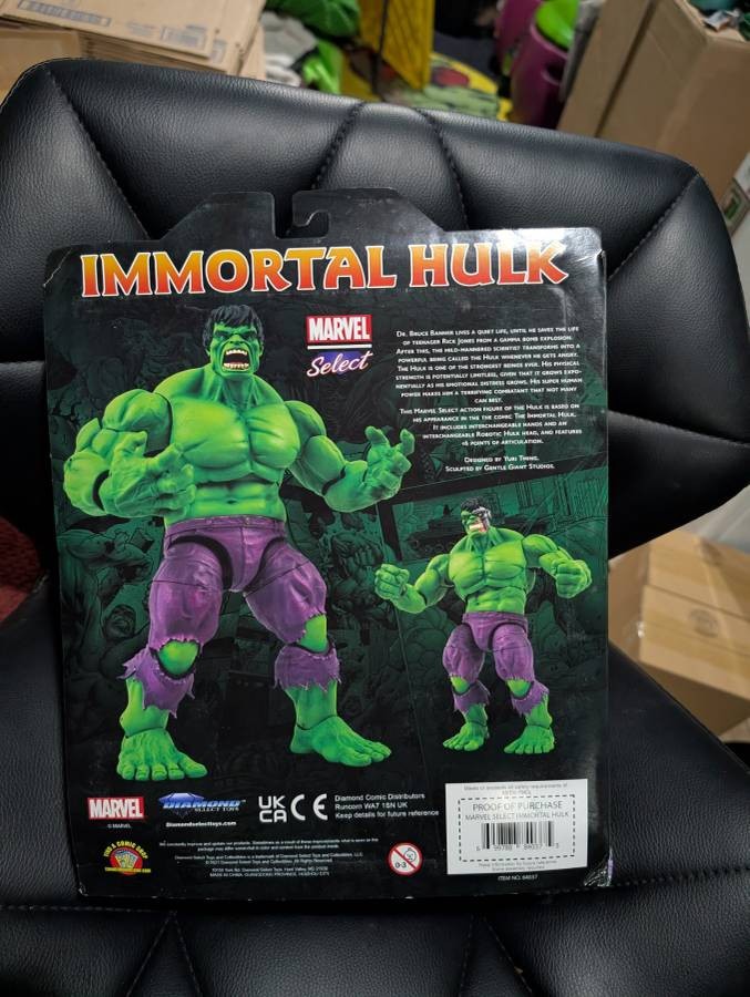 Marvel Diamond Select Rampaging Hulk Action Figure for sale online