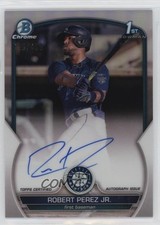 2023 Bowman Chrome Prospect Refractor /499 Robert Perez Jr #CPA-RP Auto 0o3x