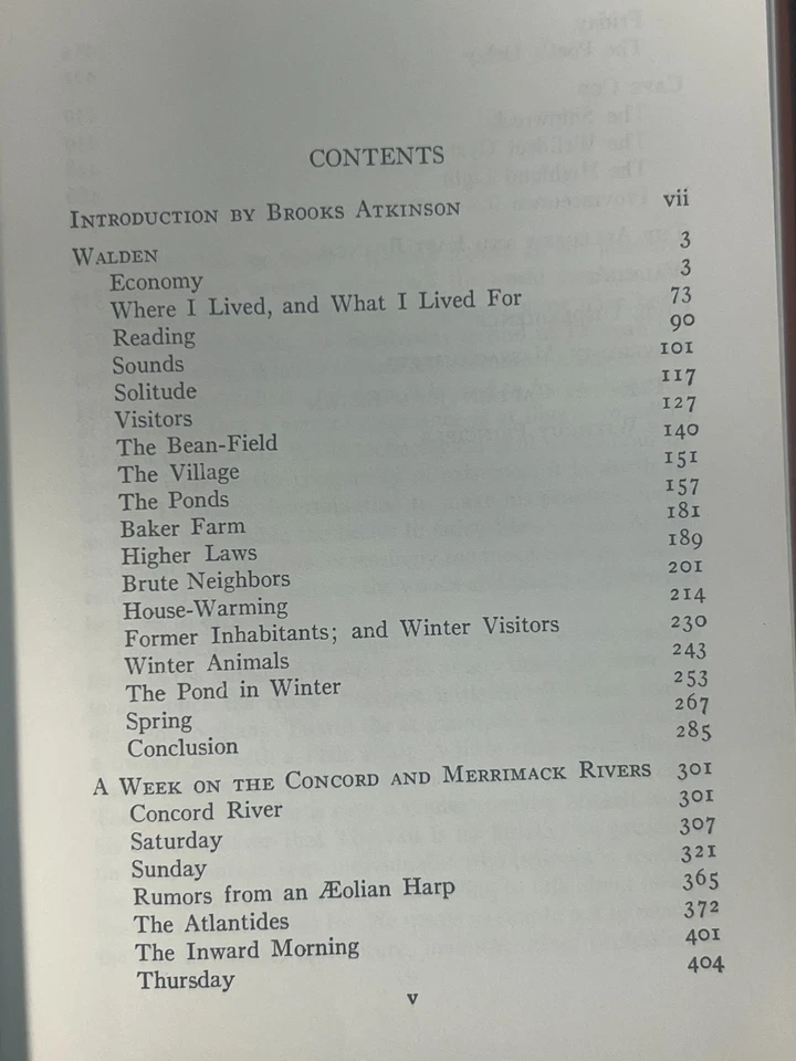 Walden & Other Writings Henry David Thoreau Modern Library 1937 HC Atkinson Ed. - Image 3 of 4