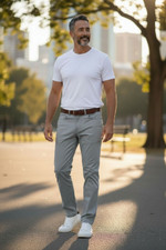 Members Mark Denali Pant Mens 34 Gray Nylon Stretch Hiking Outdoor Gorpcore