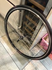 Good Quality Black Mach1 / Miche 700c Front Wheel Road Bike & 700 x 23c tyre