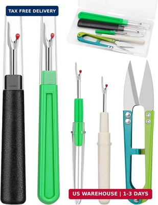 ZMAAGG Seam Rippers for Sewing, 2 Big and 2 Small Stitch Remover Tools, Thread R