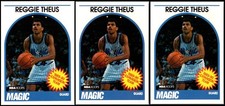 1989 Hoops Reggie Theus (3) Card Lot - ADD SOME MAGIC TO YOUR COLLECTION – ON...