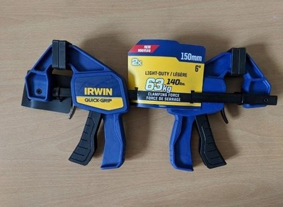 IRWIN QUICK-GRIP 150mm (6) Mini Clamp - 2 Pack