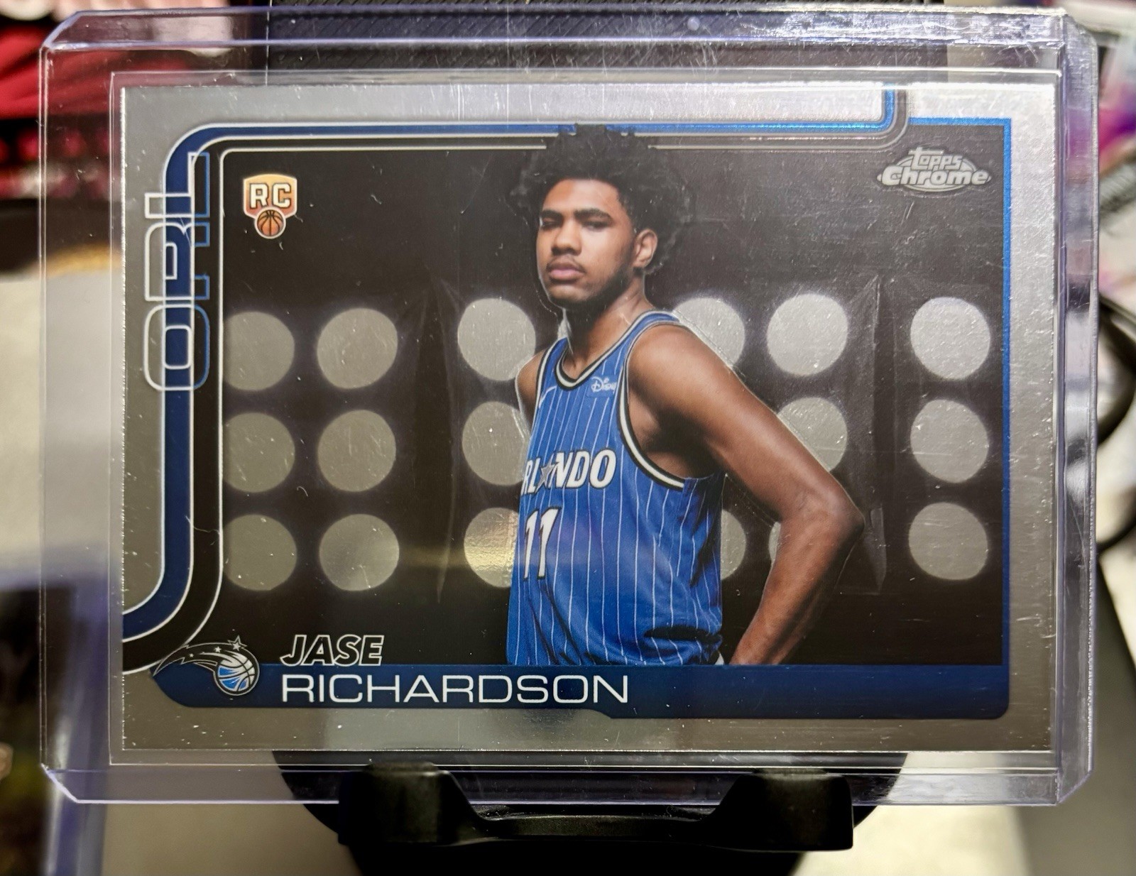 2025-26 Topps Chrome Jase Richardson RC Rookie Image Variation SSP Magic