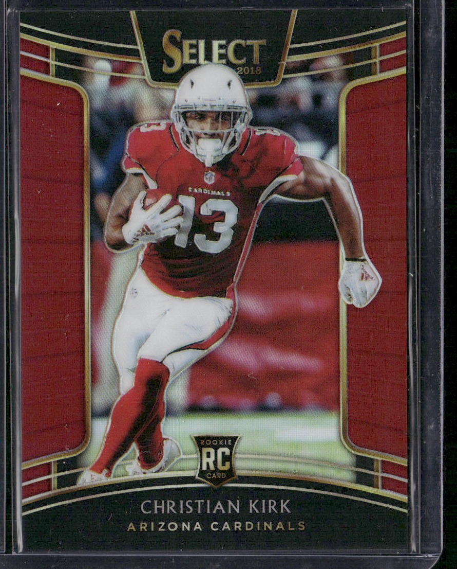 2018 Panini Select #65 Christian Kirk Maroon Prizm #/99