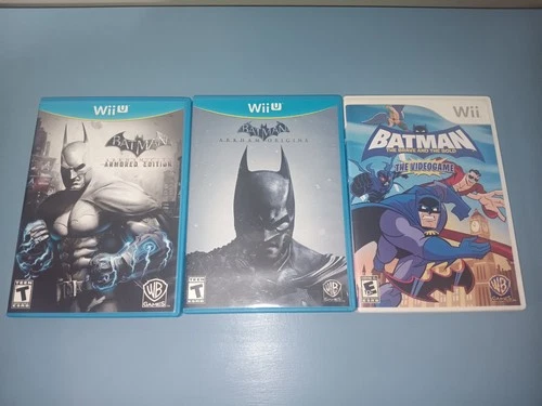 Batman: Arkham City & Arkham Origins Wii U + Batman The Brave and The Bold Wii