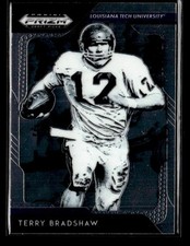 2019 Panini Prizm Draft Picks #89 Terry Bradshaw Card Louisiana Tech Bulldogs