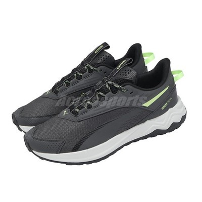 Puma Exrend Lite Trail Smoke Grey Green Men Unisex Trail Running Shoes 379538-26