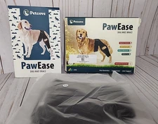 PetCove PC-PWEASE Black Dog Knee Brace for Torn Acl Hind Leg (Open Box) Large