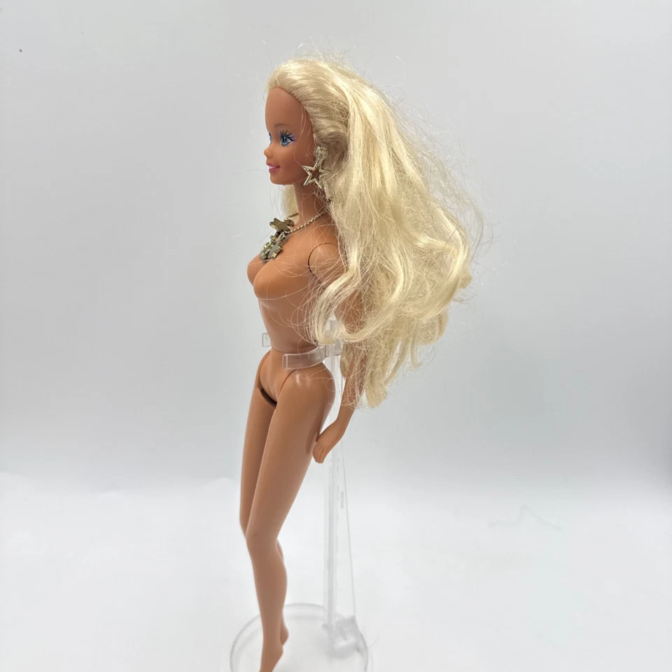 Muñeca Barbie Sun Sensation 1991 desnuda pelo brillante reparación roble Foto 4 de 4