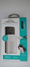 NEW Original myCharge MagLock 6000mAh Wireless Magnetic Power Bank Stand White