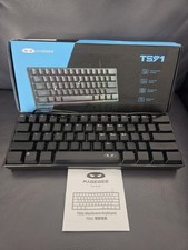 MageGee TS91 Mechanical 60% Compact Wired USB RGB Backlit Keyboard Black