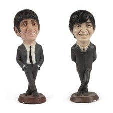 Ringo Starr Personally Owned Esco Chalkware Statues Paul McCartney The Beatles