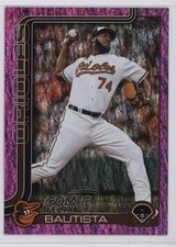 2025 Topps Series 2 Pink Holo Foil Felix Bautista #423 0h99