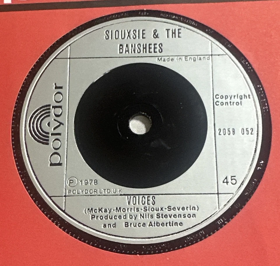 Siouxsie And The Banshees - Hong Kong Garden 7" vinyl record Punk VG+ / M - Image 4 of 4