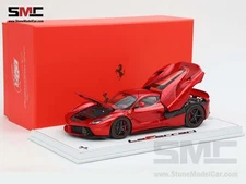 BBR Ferrari 1:18 LaFerrari Lewis Hamilton Metallic Red Rosso Fuoco Full Open
