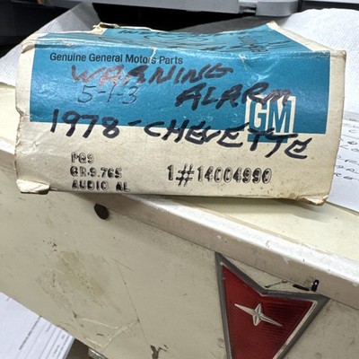 GM 14004990 Instrument Cluster Warning Alarm 1978 Chevette NOS