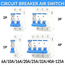 DZ47-63 Interruttore automatico MCB protezione corta sovraccarico interruttore aria 230V/400V 1P-4P