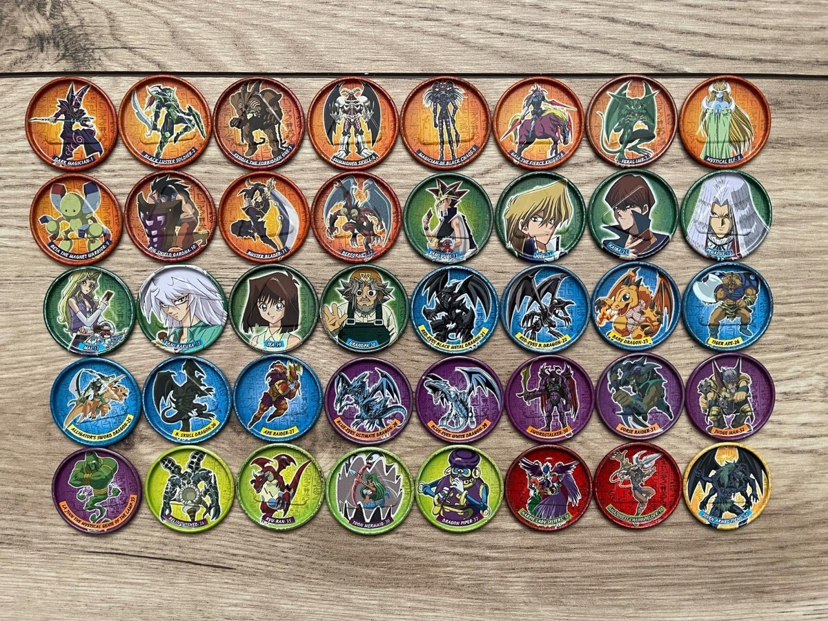 Rare, Vintage Cheetos Yu-Gi-Oh! Metal Tazo, Tazos Full complete