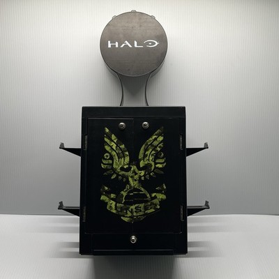 Official Halo Gaming Locker Controller Holder Headset Stand for Xbox