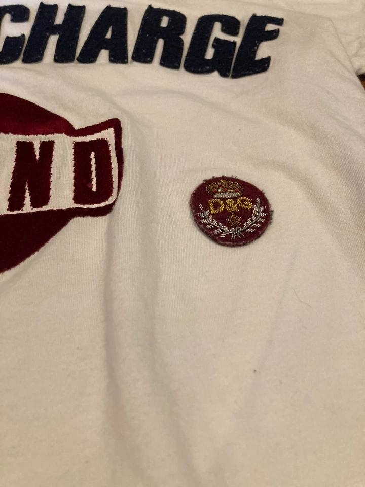 Dolce & Gabbana T-Shirt Mens Medium White Short Sleeve Supercharge Sound - Image 4 of 4