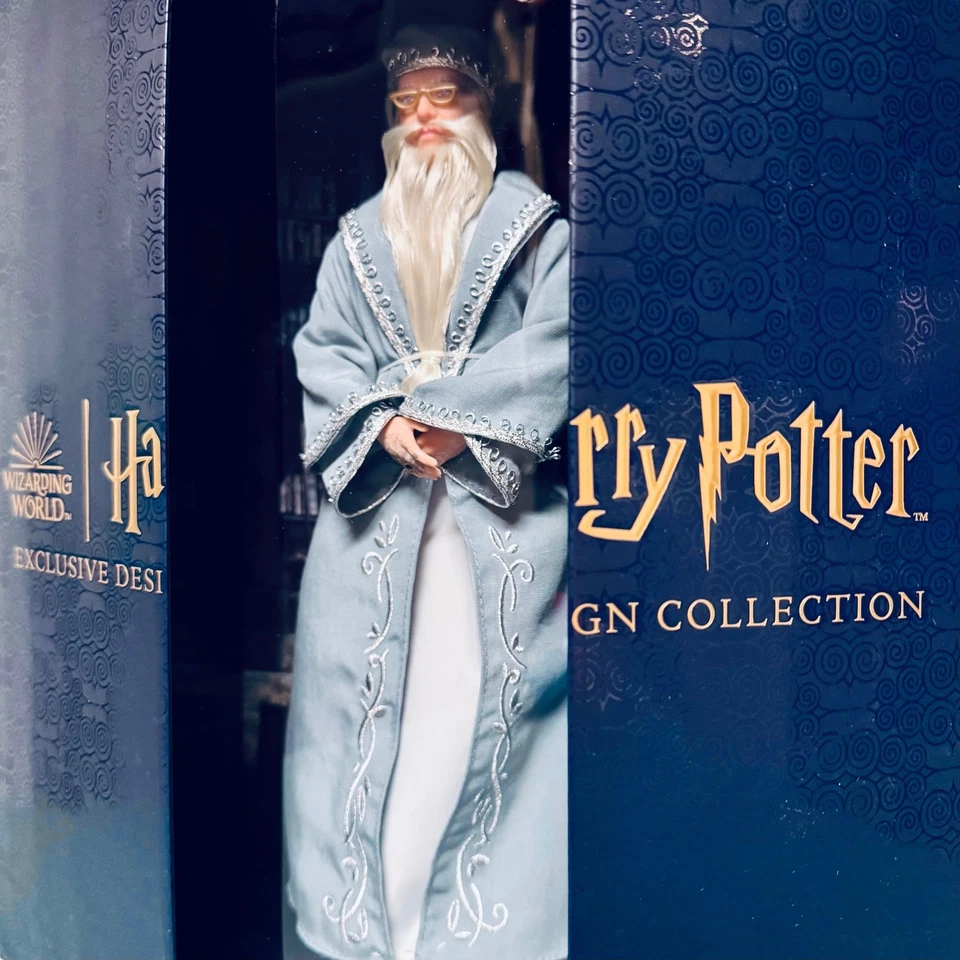 MATTEL CREATIONS COLECCIÓN DISEÑO HARRY POTTER CON LOTE DUMBLEDORE & VOLDEMORT NUEVO Foto 3 de 4