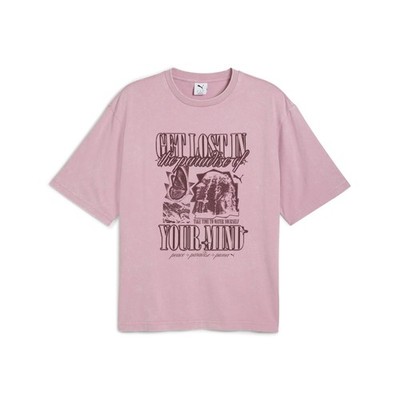 PUMA Graphic Paradise Mindset Washed Boxy T-Shirt